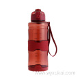 New portable water bottle plastic space cup sports